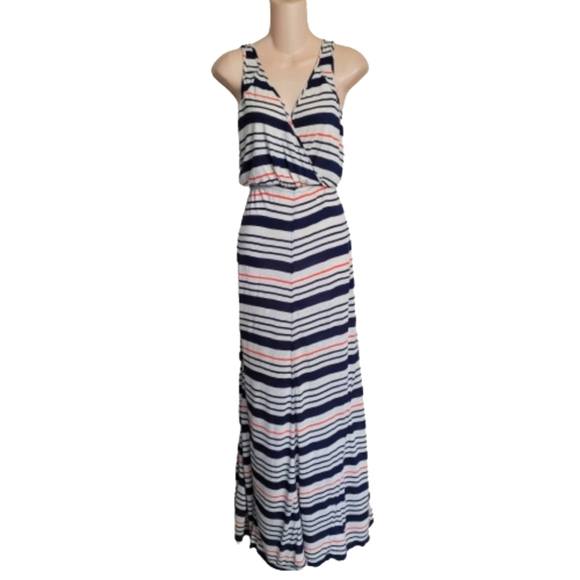 Quicksilver QSW Inlet Stripe Maxi Dress Size Women's Medium - Picture 4 of 11